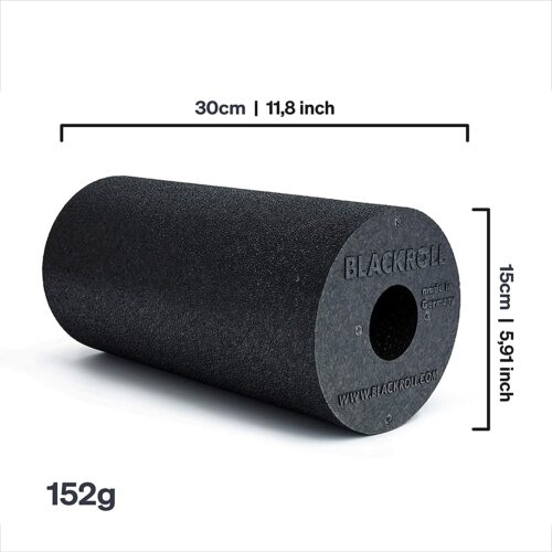 BLACKROLL® STANDARD - Originale Faszienrolle (30 x 15 cm), Fitness-Rolle für Rücken und Beine