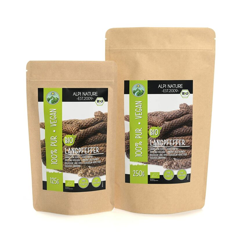 Langer Pfeffer ganz, Stangenpfeffer, bengalischer Pfeffer 100g