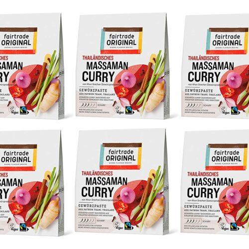 Massaman Curry-Paste von Fairtrade Original | Thailändische Gewürzpaste vegan