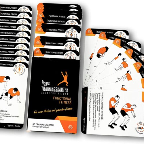figgrs® Functional Fitness - 57 Trainingskarten mit 50 Fitnessübungen
