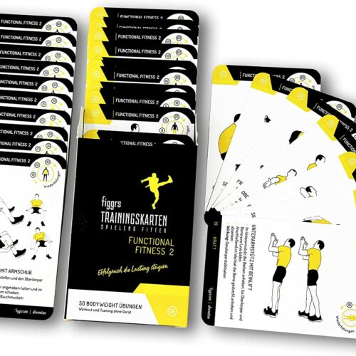 figgrs® Functional Fitness Vol. ll / 57 Trainingskarten mit 50 weiteren Functional Übungen