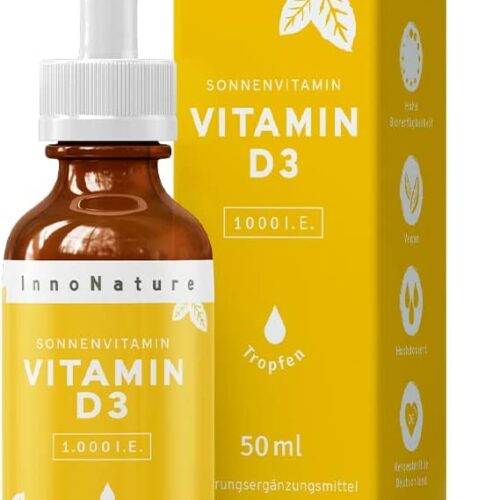 Vitamin D3 (Cholecalciferol) 1.750 Tropfen (1000 I.E. / 25µg) 50ml Flasche