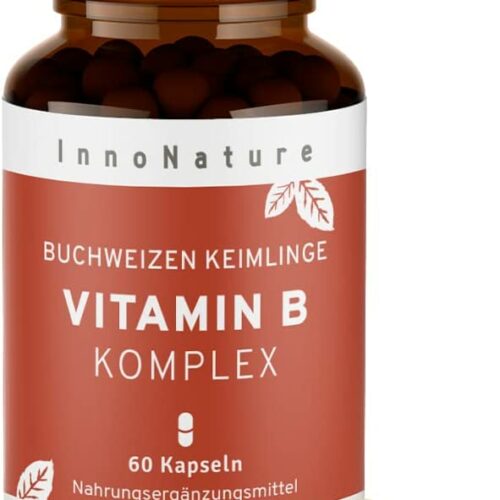 Vitamin B Komplex aus Buchweizen Keimling. Alle B-Vitamine (B1, B2, B3, B5, B6, B7, B9, B12)