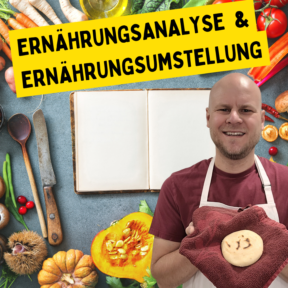 Ernährungsanalyse & Ernährungsumstellung - mit 4 kraftvollen Schritten zum Wunschgewicht